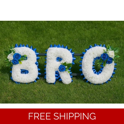 BRO Letters with Framed Base Display